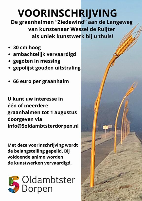 Graanhalm als uniek kunstwerk in huis!
