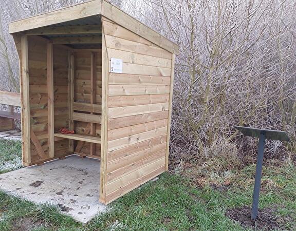 Schuilhut Nieuw Beerta